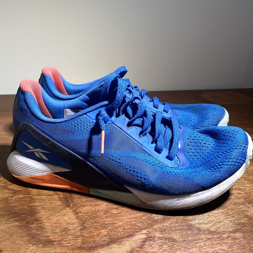 Reebok Men’s Blue Nano Workout Shoes